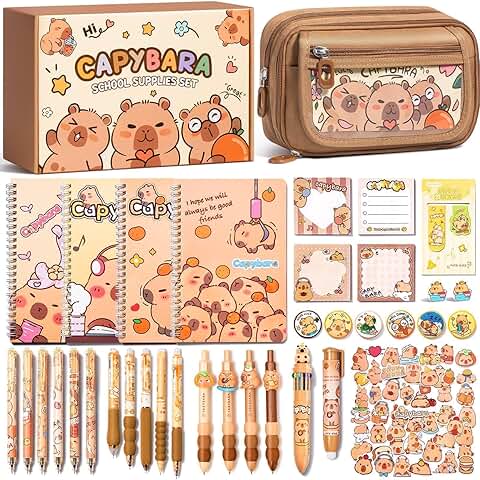 School Supplies Set for Girls Ages 5 to 14
