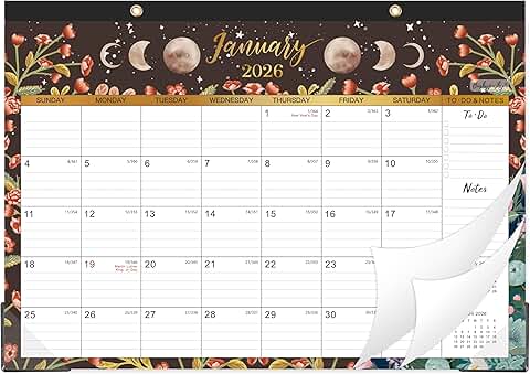 2026 Monthly Desk and Wall Calendar
