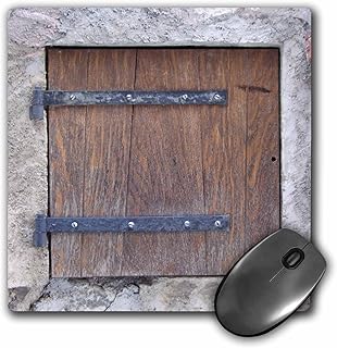 Wooden Medieval Style Trap Door Mouse Pad