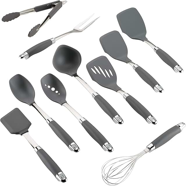 10-Piece Nylon Kitchen Tool Set