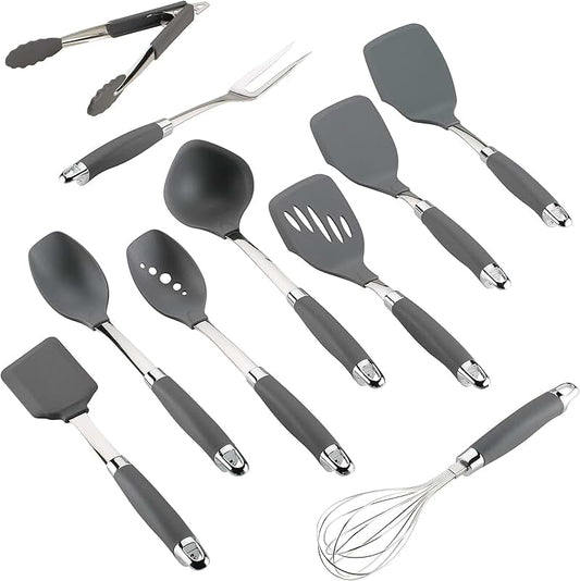 7-Piece Natural Wooden Cooking Utensil Set