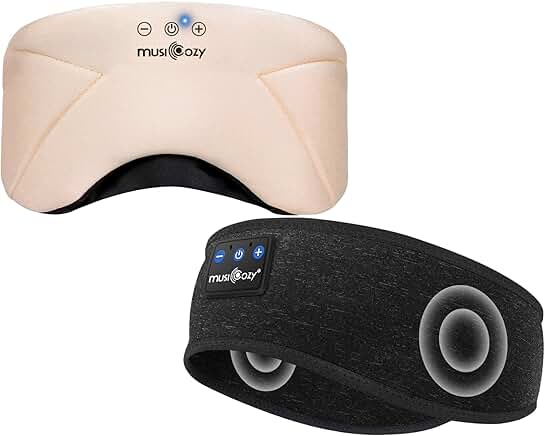 Wireless Sleep Headphones with Eye Mask and 14H Playtime