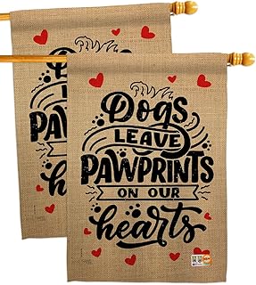 Breeze Decor Dog and Animal Garden Flags, 2 Pack
