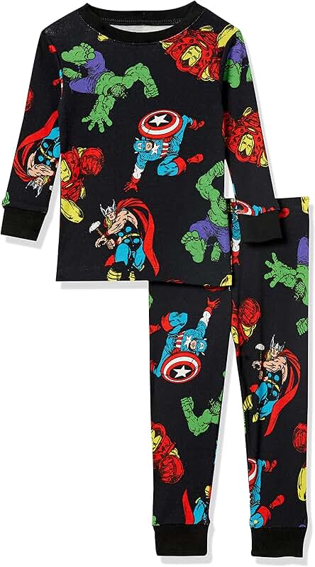 Boys' Comfortable 3-Piece Pajama Set