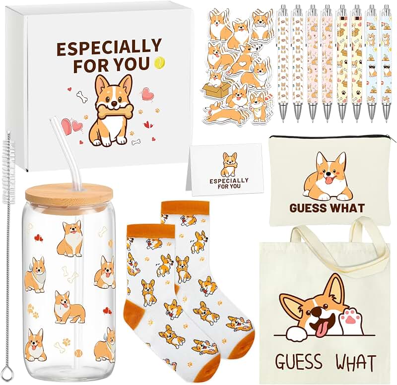 Corgi Gift Set for Dog Lovers