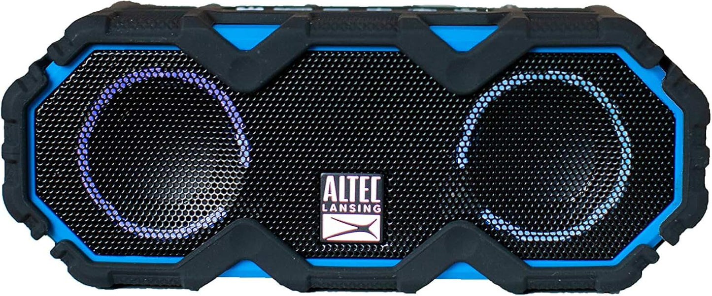 Waterproof Bluetooth Speaker with Lights and 16-Hour Playtime