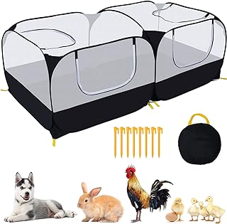 Large Breathable Playpen for Small Pets