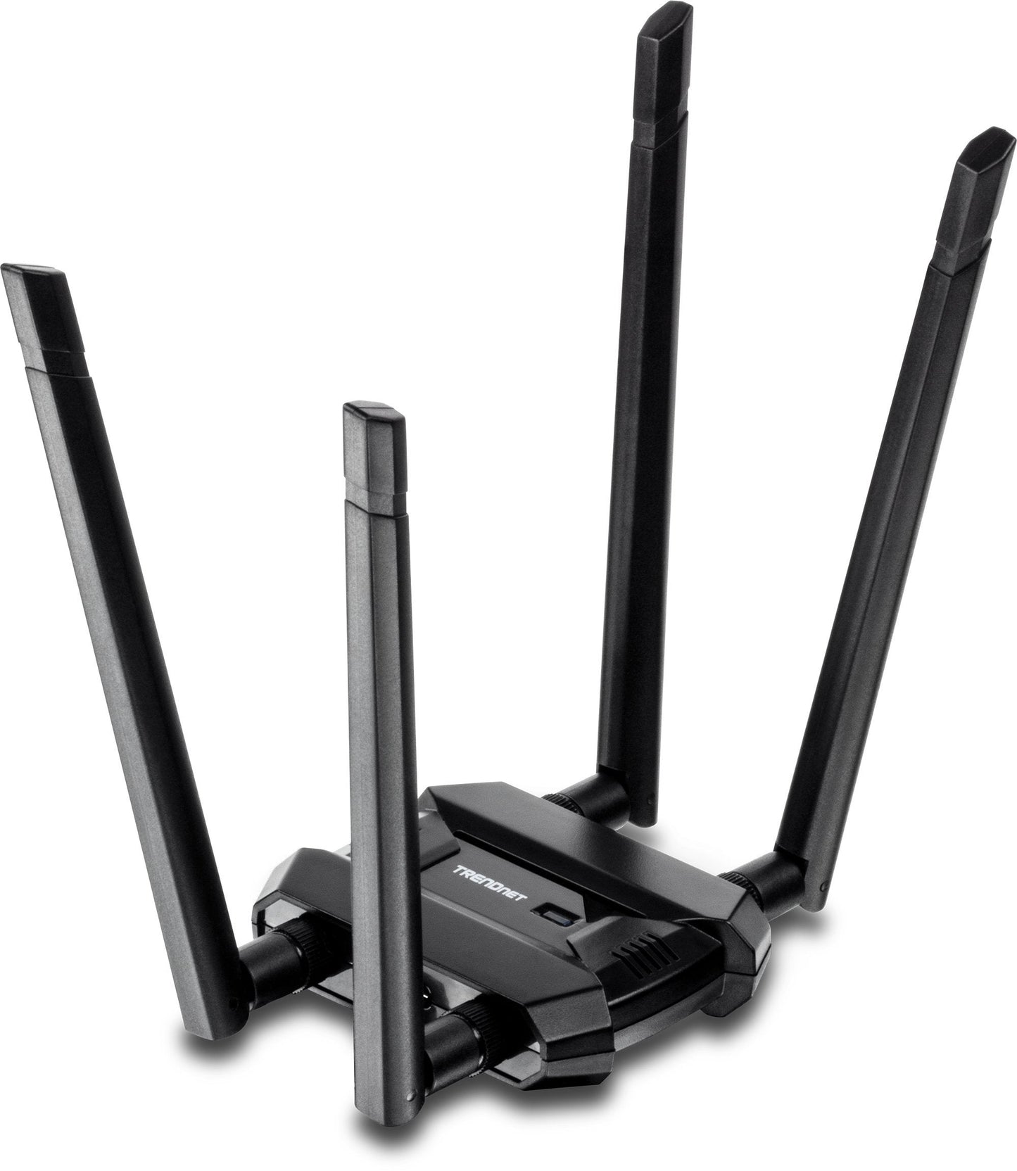 AC1900 High Power Dual Band Wireless USB Adapter, Increase-Extend WiFi Wireless Coverage, Stream 4K HD Video, Windows-Mac OS Compatible, USB 3.0 to USB Type A, Black, TEW-809UB