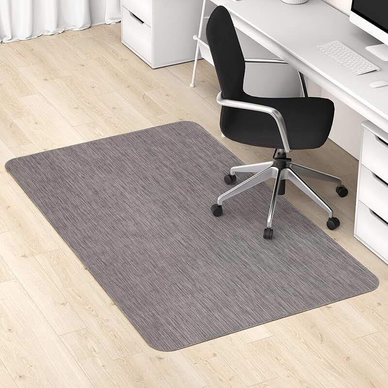 Large Office Chair Mat for Hardwood and Tile Floors