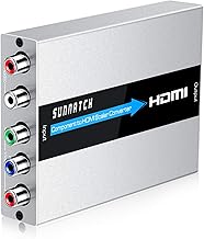 Component to HDMI Converter with Scaler, 1080P
