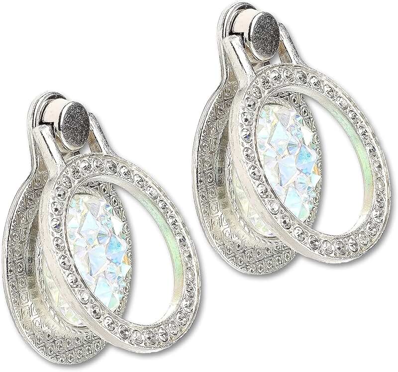 Two Packs of Glitter Gemstone Phone Ring Holders