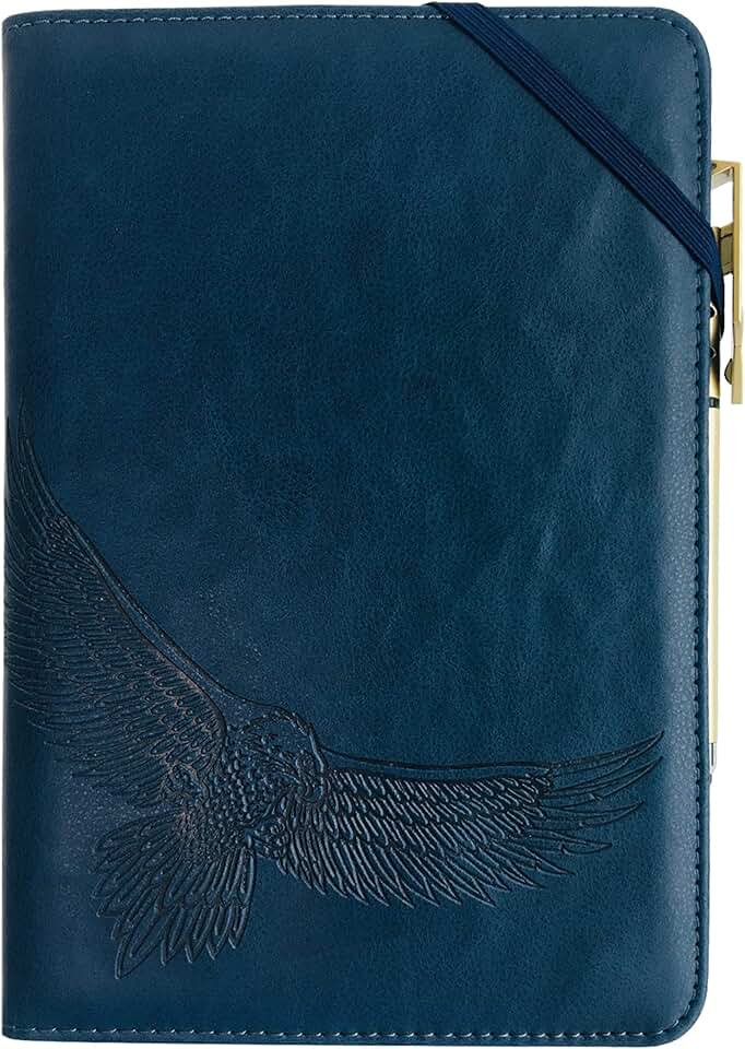 Refillable Faux Leather Journal Gift Set, A5, 240 Pages