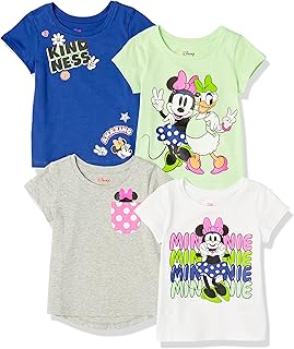 Girls' Short-Sleeve T-Shirts, Multipacks