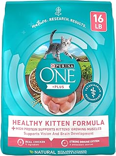 High Protein Natural Dry Kitten Food, 16 lb