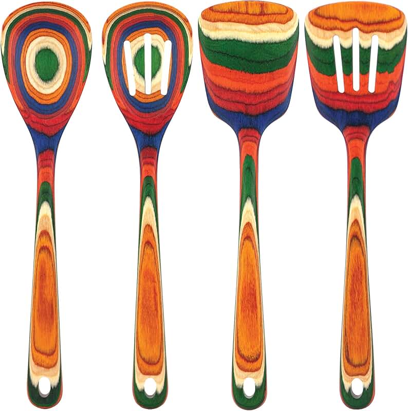 Marrakesh 4-Piece Bamboo Cooking Utensil Set