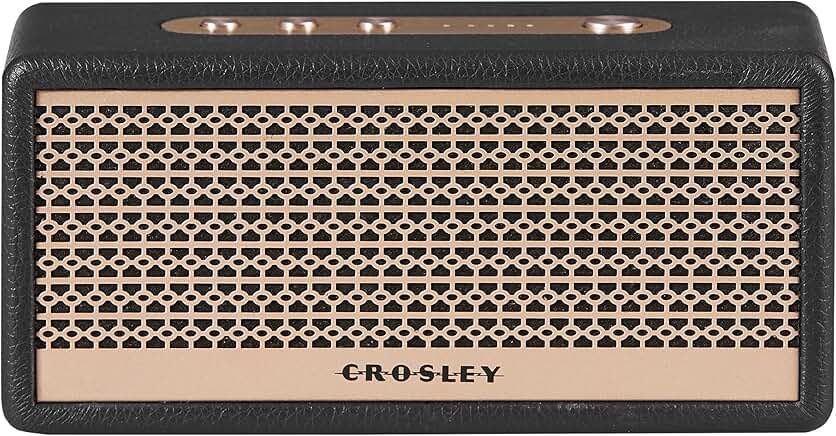 Small portable rechargeable Bluetooth speaker in black