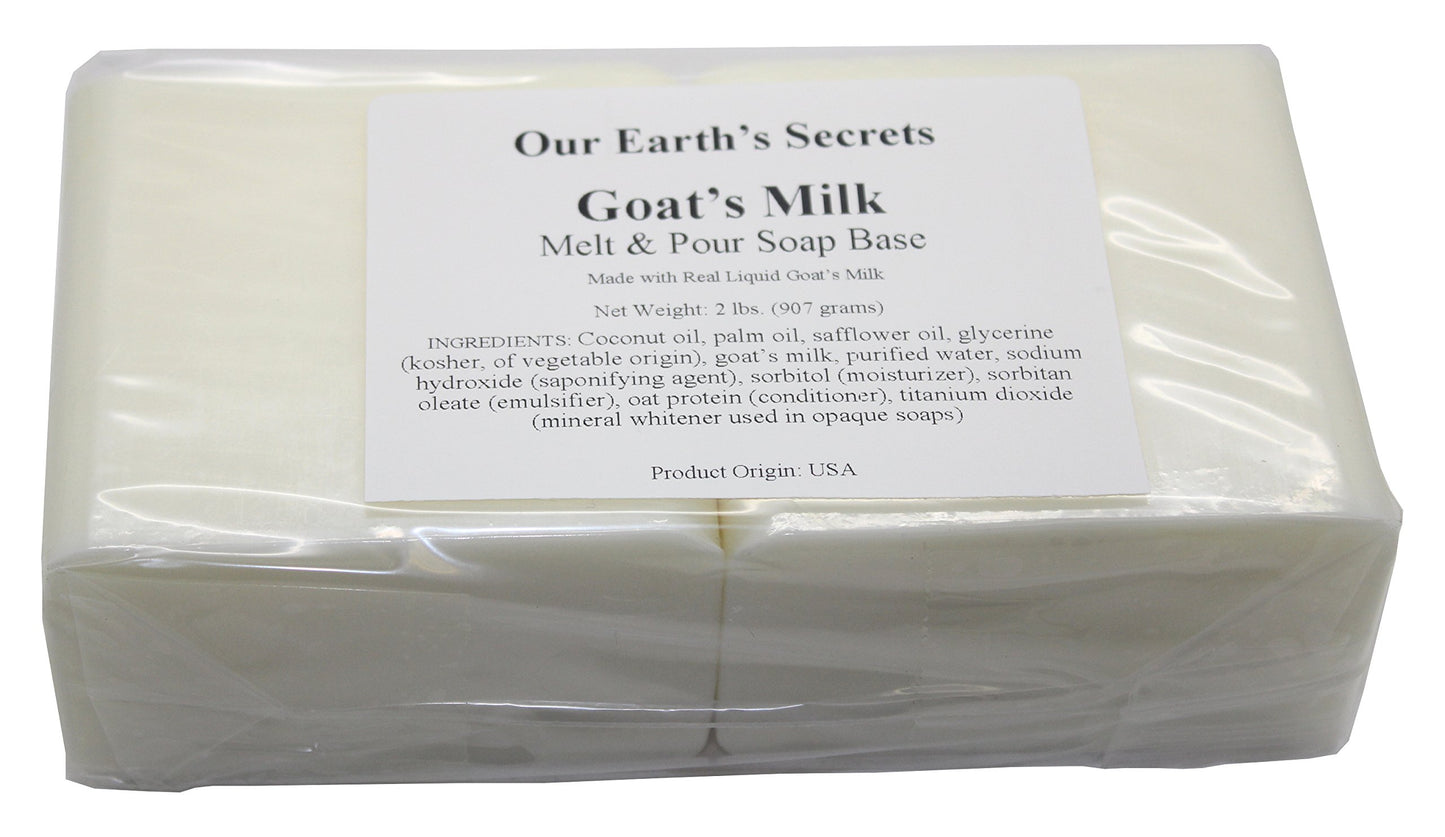 Goats Milk Melt and Pour Soap Base 2 lbs