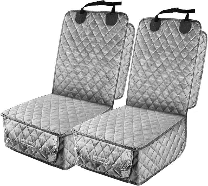 Waterproof Front Seat Car Cover for Pets, 2 Pack