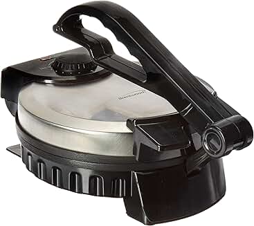 8-Inch Stainless Steel Electric Tortilla Maker