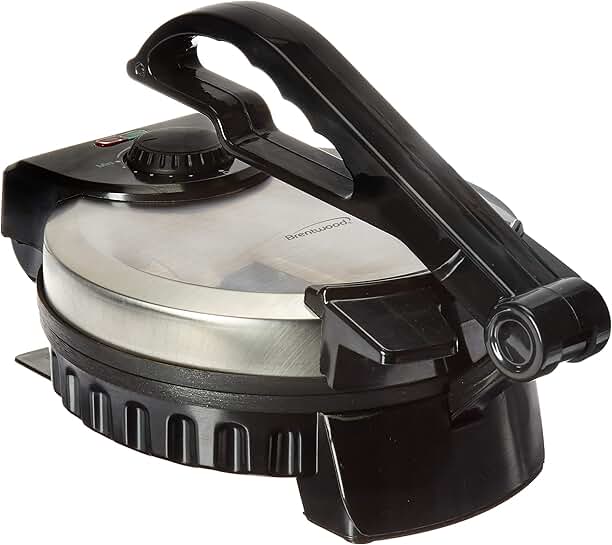8-Inch Stainless Steel Electric Tortilla Maker