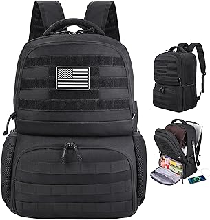 Tactical Laptop Backpack with Cooler and Anti-Theft Features
