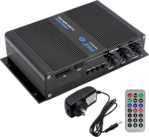 2-Channel 200W Waterproof Car and Marine Amplifier