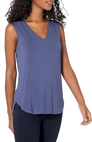 Women's V-Neck Jersey Tank Top