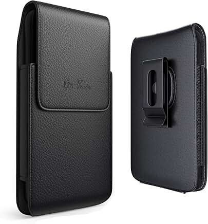 De-Bin Phone Holster for iPhone 12 Pro Belt Clip Carrying Case