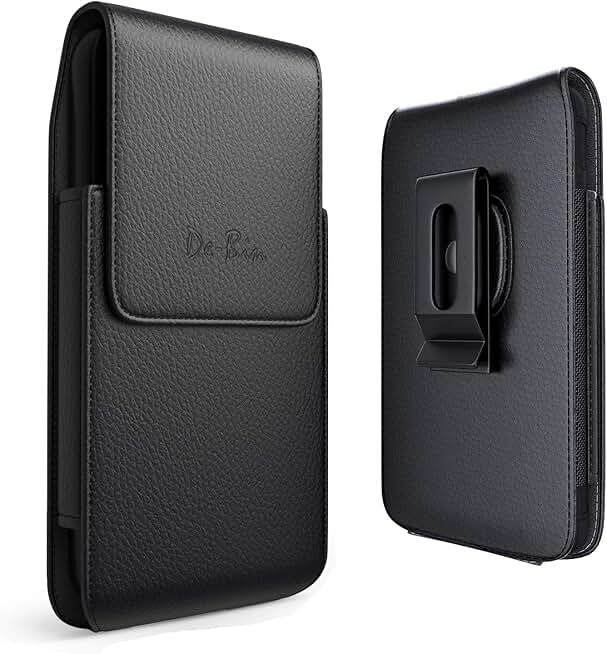 De-Bin Phone Holster for iPhone 12 Pro Belt Clip Carrying Case
