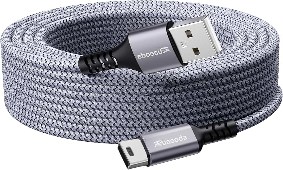 6 ft Mini USB Cable for Devices