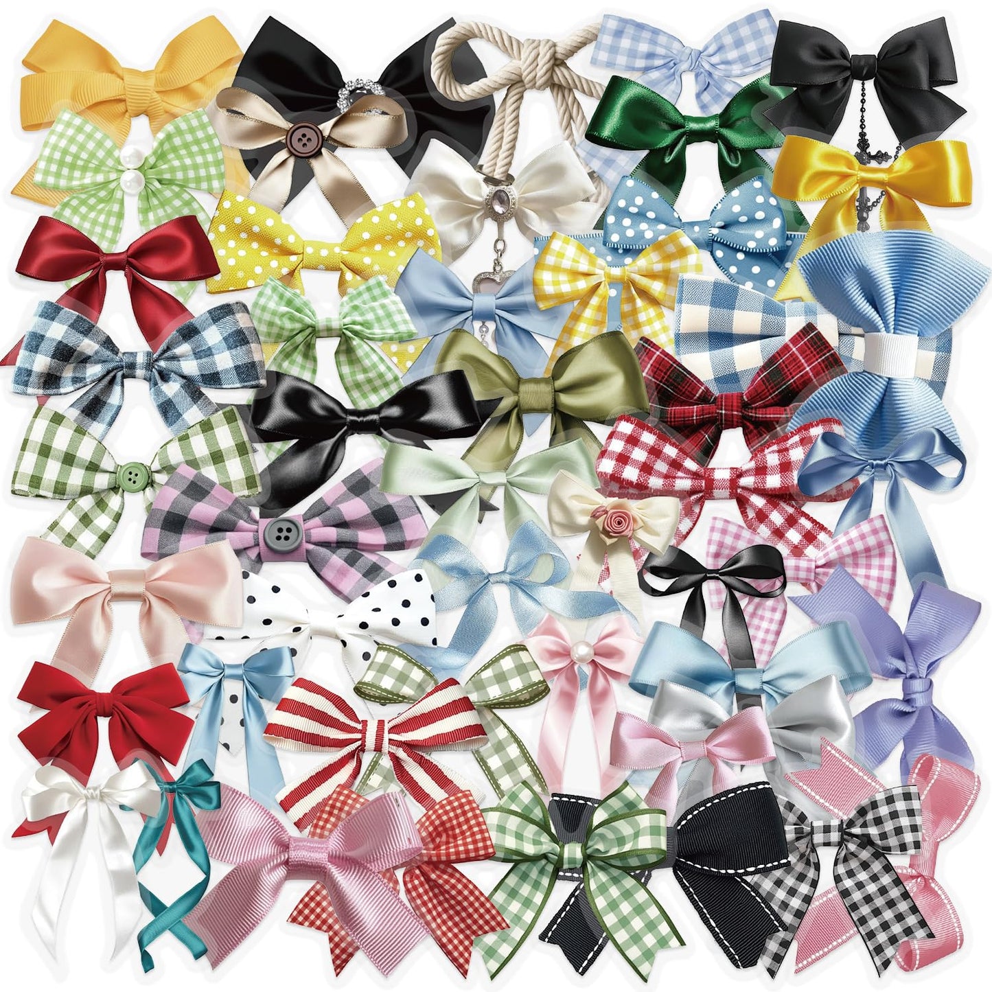 Colorful Bow Stickers for Water Bottles and More