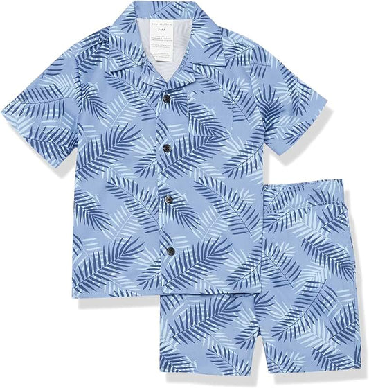 Baby Boys' Dress Up Outfit with Shirt and Shorts