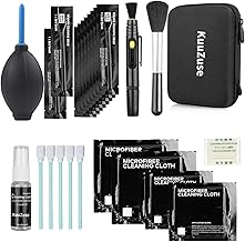Professional DSLR Camera Cleaning Kit with Swabs and Cloths