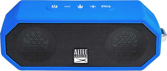 Waterproof Bluetooth Speaker with 10-Hour Battery