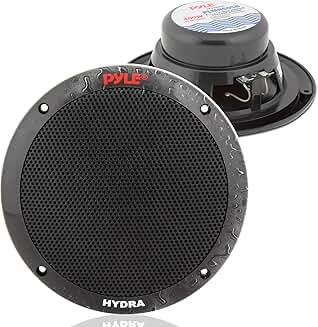 6.5 Inch Dual Marine Waterproof Speakers, 2-Way, 400W