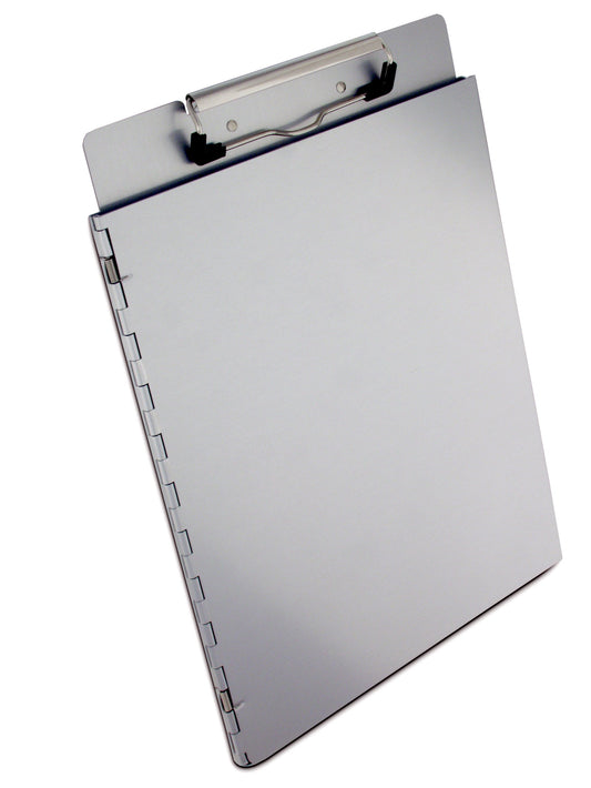 Recycled Aluminum Letter Size Clipboard with Privacy Cover