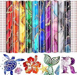 12x10 Inch Permanent Outdoor Vinyl Sheets for DIY Projects