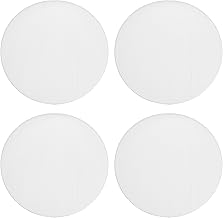 White 7 Inch Metal Speaker Grills Cover Pack of 4