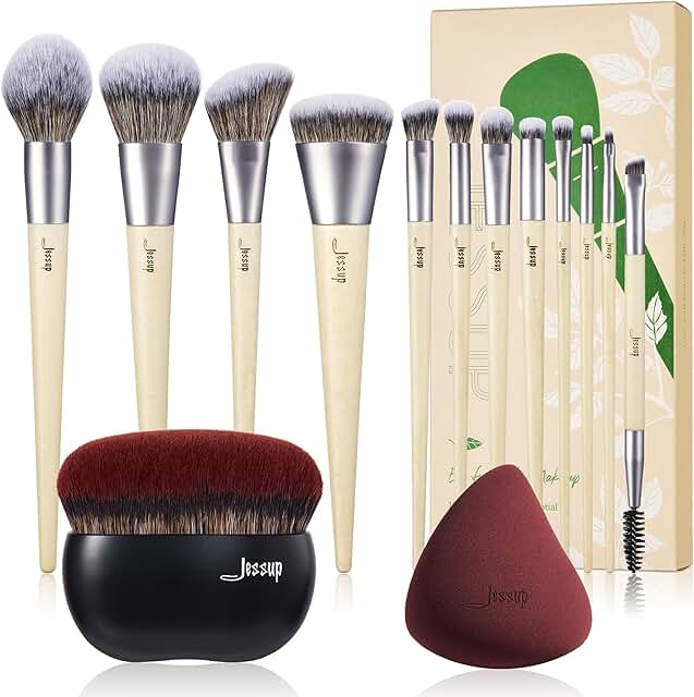 Makeup Brush and Sponge Set