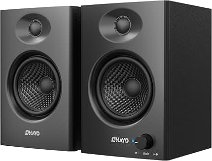60W Stereo Computer Speakers with Bluetooth and Aux