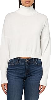 Women's Turtleneck Drop-Sleeve Sweater