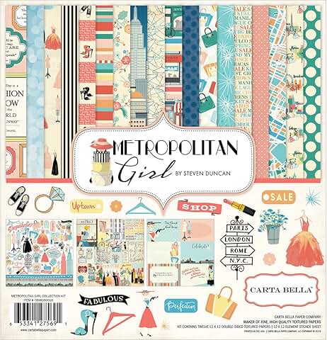 Metropolitan Girl Collection Paper Kit