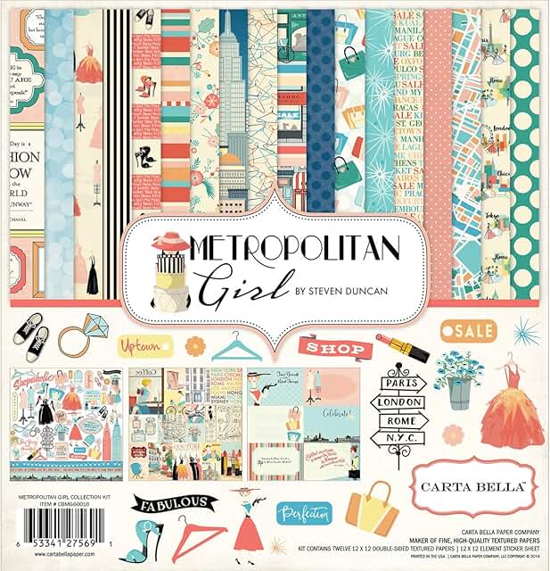 Metropolitan Girl Collection Paper Kit