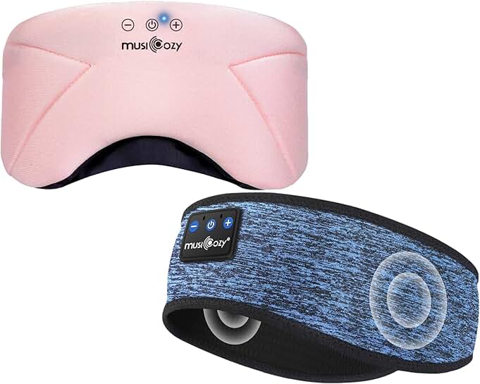 Wireless Sleep Headphones with Eye Mask and 14H Playtime