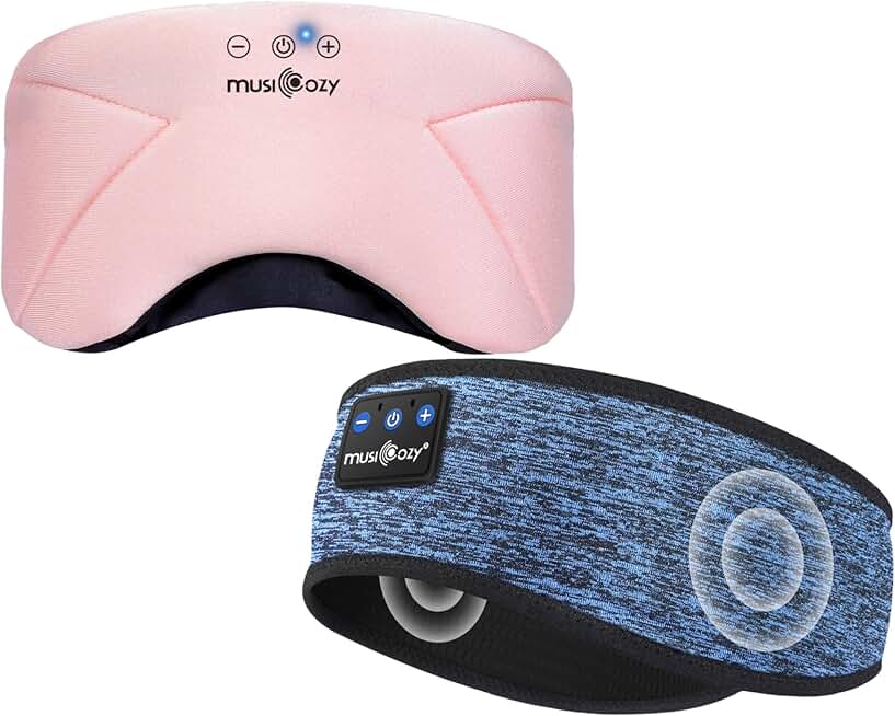 Wireless Sleep Headphones with Eye Mask and 14H Playtime