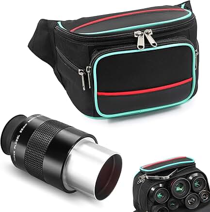 2-inch 56mm Super Plossl Telescope Eyepiece with Bumbag