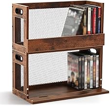 Metal and Wooden DVD Storage Box Set