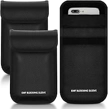 3 Pack Faraday Bags for Phone Signal Blocking and Security