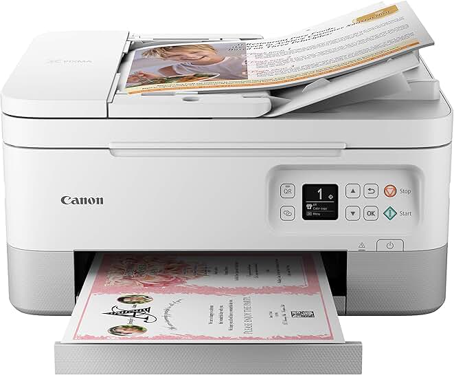 Wireless Color Inkjet Printer with Duplex and Mobile Printing