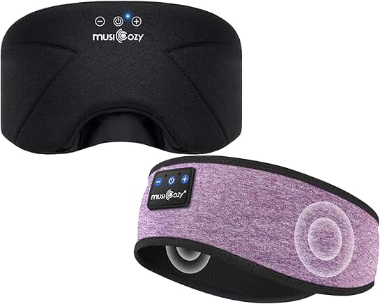 Wireless Sleep Headphones with Eye Mask and 14H Playtime